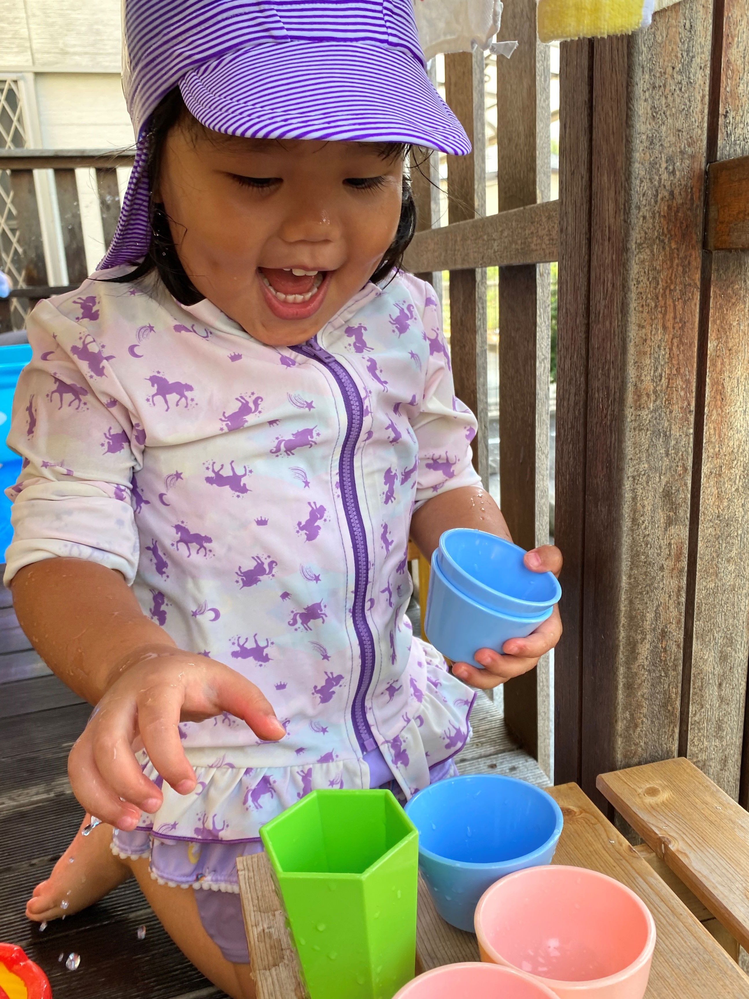 ８月「水遊び🏊」