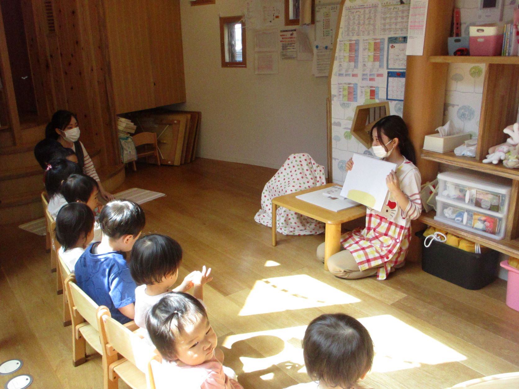 7月の行事パート2「お誕生日会」と「夏祭り」を行いました(^-^)