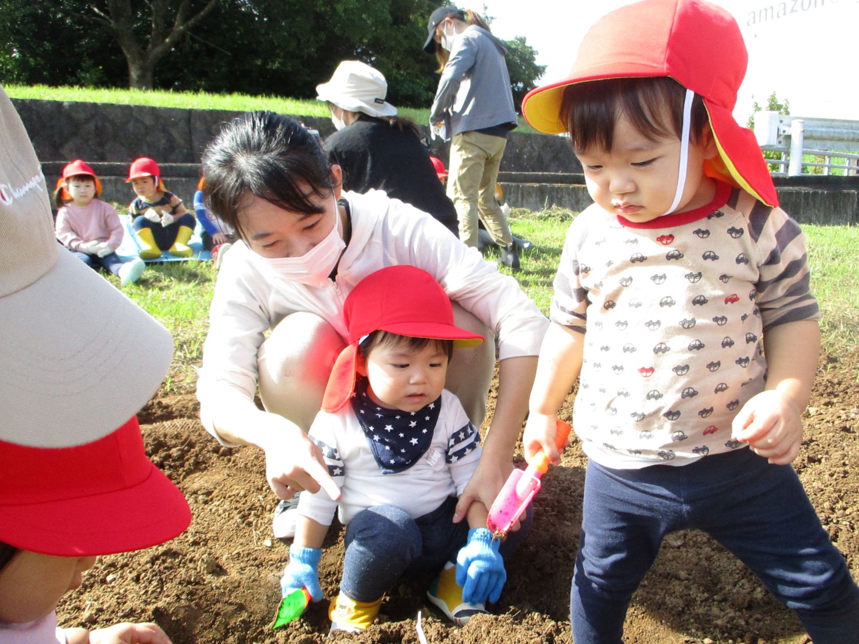 9月の行事！「芋掘り🍠」