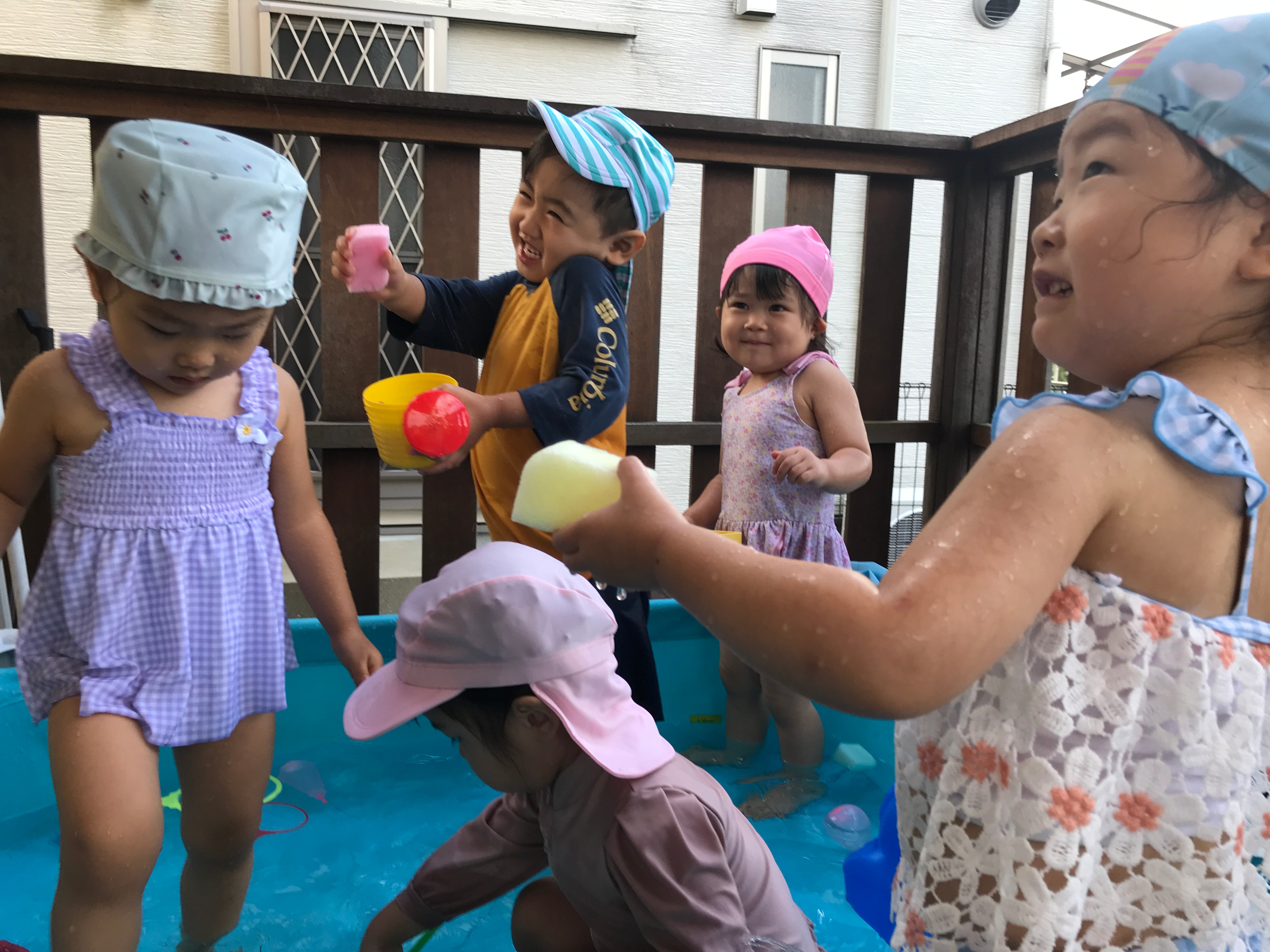 8月「プール活動・水遊び🩳👙」