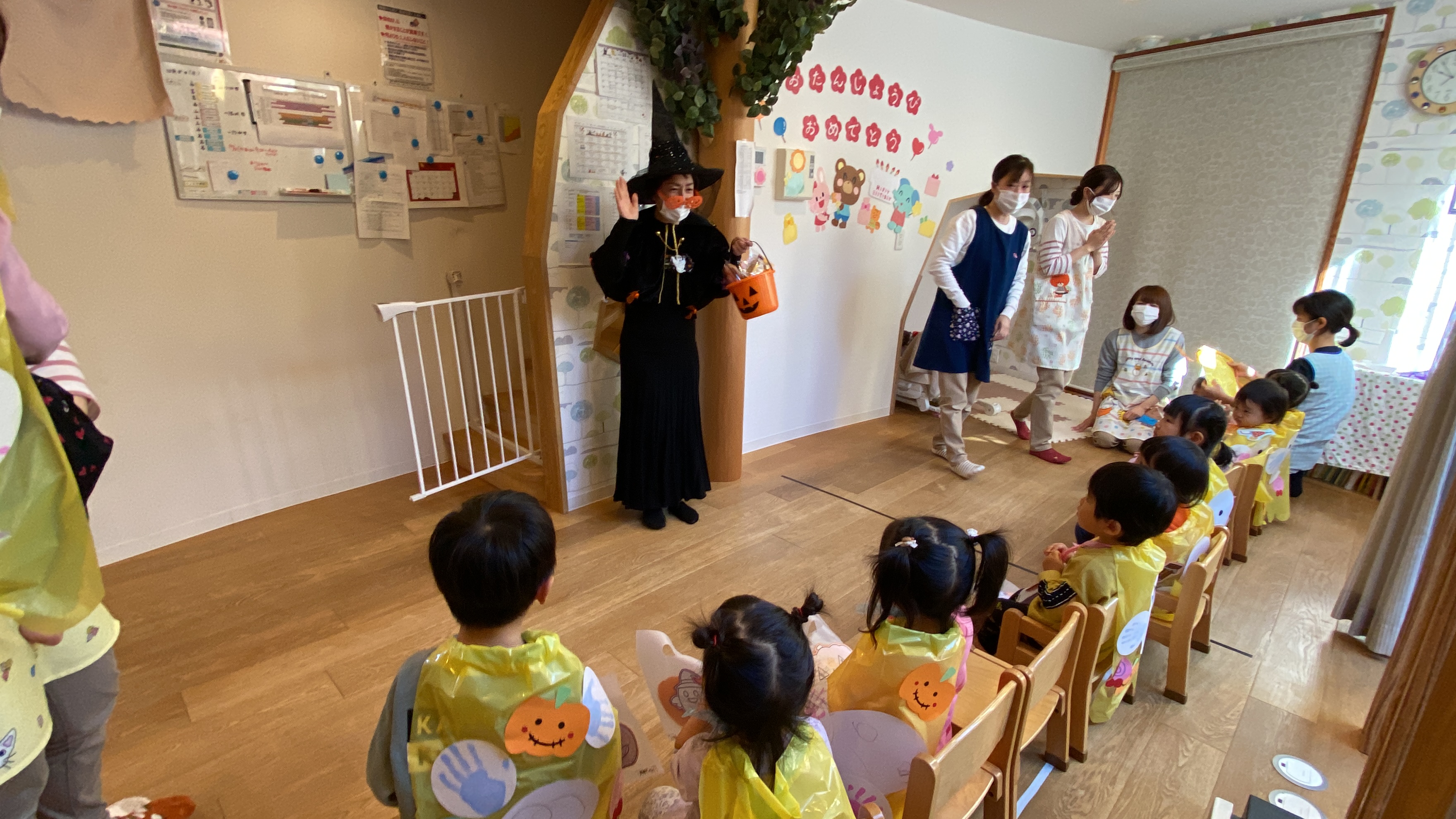 10月行事「親子レクレーション🚩・ハロウィン🎃」