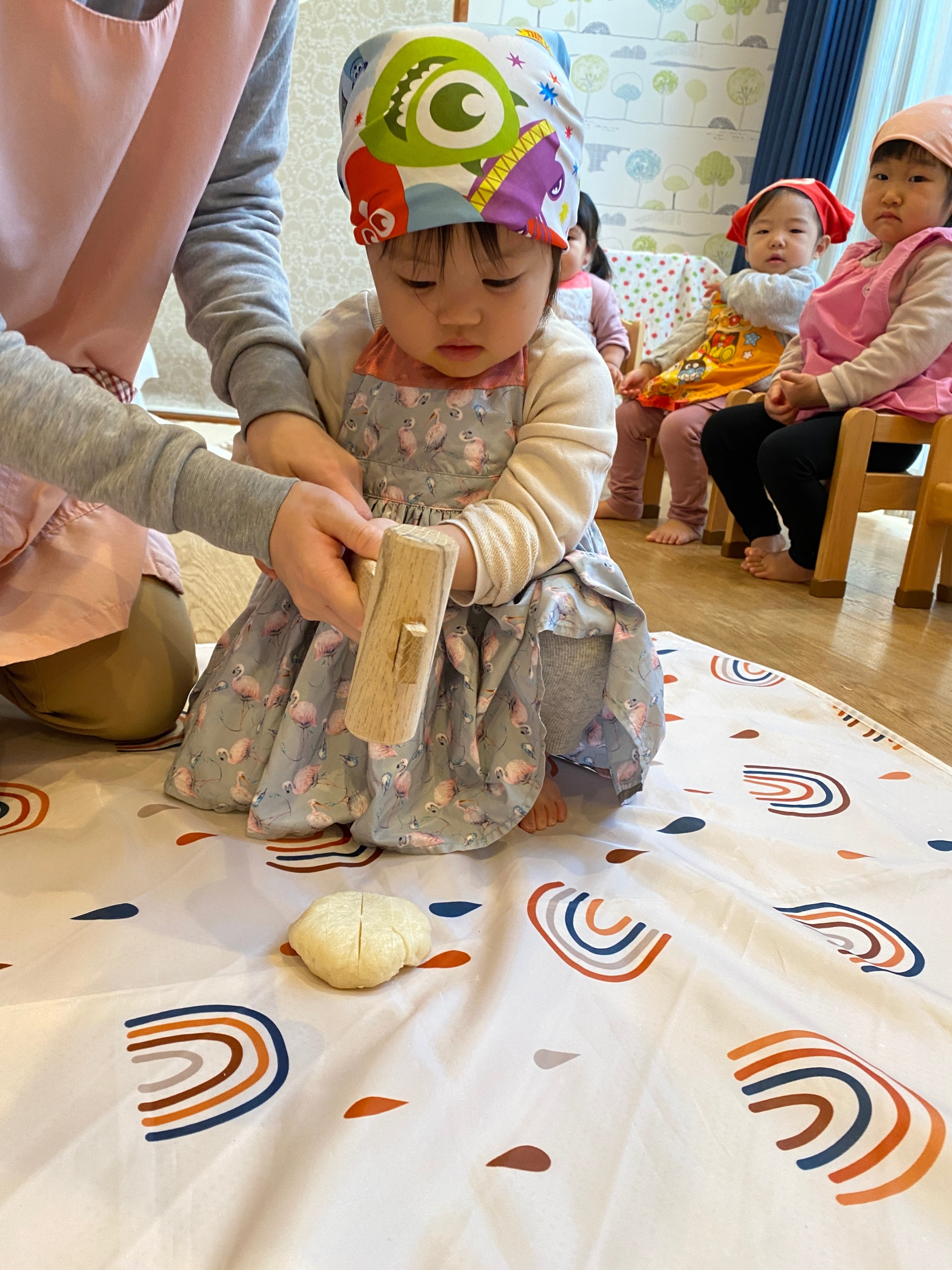 1月「凧あげ遊び🪁・鏡開き」