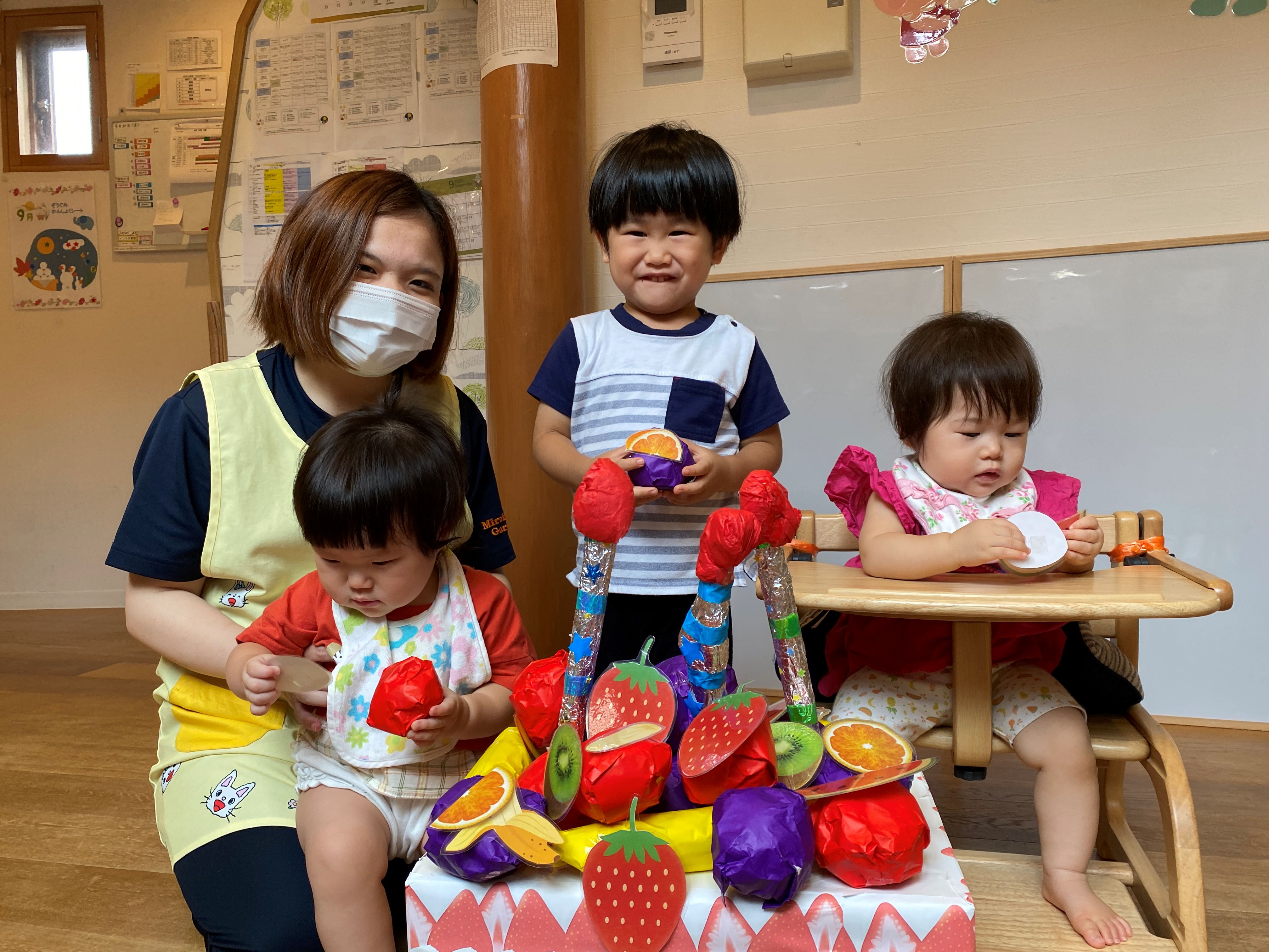 ９月「芋ほり🍠・お誕生日会🍰」